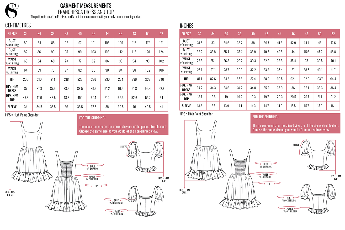 FRANCHESCA DRESS and TOP