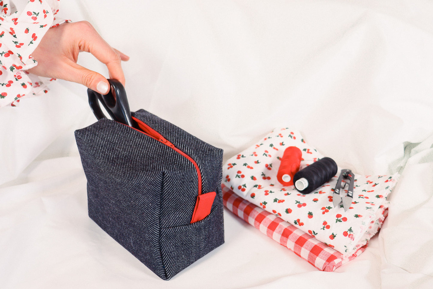 BOX POUCH | Free pattern